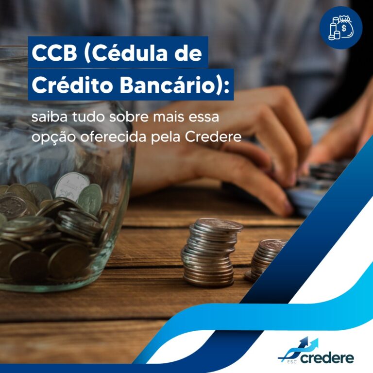 CCB (Cédula De Crédito Bancário): Saiba Tudo Sobre Mais Essa Opção